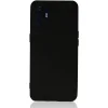 Oppo Reno 6 Kılıf Nano İçi Kadife Silikon - Siyah