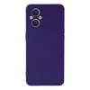 Oppo Reno 7 Lite Kılıf Nano İçi Kadife Silikon - Mor