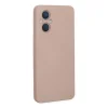 Oppo Reno 7 Lite Kılıf Nano İçi Kadife Silikon - Pudra