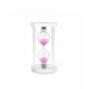 ORTA CAM KUM SAATİ CAM STANDLI= ÇAP: 6.8CM-YÜKSEKLİK: 12CM (5047)
