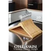 Otel Tip Askı 20 li Set Ahşap Vincentis Devoto Design