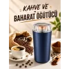 Otomatik Kahve ve Baharat Öğütücü Kolay Ve Taşınabilir Paslanmaz Çelik