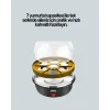 Otomatik Kapanma Özellikli Yumurta Pişirme Makinesi 7 Kapasiteli