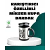 Otomatik Karıştırmalı Termos Kupa | Ergonomik Tasarım