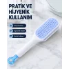 Otomatik Temizlemeli Saç Fırçası – Ergonomik Tasarım, Masaj Etkili, Elektriklenmeyi Önleyici