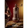 Ottoman Bakır Serisi - Antik İşlemeli Tuz Ve Karabiber Değirmeni 722905