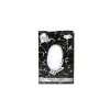 OVAL - GÜMÜŞ 6.5 INC=16.5X13CM MAKYAJ AYNASI ÇİFT TARAFLI KATLANIR AYAKLI (5047)