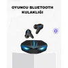 Oyuncu Bluetooth Kulaklık Tam Kablosuz Stereo LED Işıklı