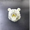 Özel Tasarım Beyaz Ayı Duvar Aksesuarı 3D Dekoratif Heykel 25x19 cm