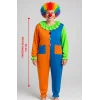 Palyaço Kostüm Seti 150 cm (Peruk + Burun + Kostüm) (5047)