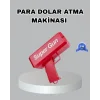 Para Saçma Makinesi Kırmızı Model 100’lü  Para Hediyeli