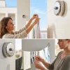 Paslanmaz Çelik Geri Çekilebilir Çamaşır İpi – Duvar Tipi Duvara Monte Banyo,Balkon,Bahçe Çamaşır Kurutma Askısı (5047)