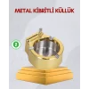 Paslanmaz Çelik Küllük Çakmaklı Masa Üstü Kullanım