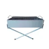 PASLANMAZ MANGAL PORTATİF AYAKLI - STANDLI 70CM (5047)