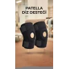 Patella Destekli İkili Diz Korsesi Çapraz Bağ Destek Spor Kullanımı