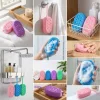 Peeling Etkili Süngerli Silikon Banyo Lifi – Asma Kancalı Duş Kesesi (5047)