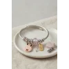Pembe Şans Tavşanı Charmlı Bileklik