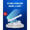 Pencere Güvenlik Kilidi Açılma Sınırlayıcı Aparat 2 Adet