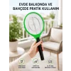 Pil ile Çalışan Elektronik Sinek Öldürücü – Çocuk ve Evcil Hayvan Dostu Tasarım