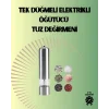 Pilli Otomatik Baharat Değirmeni Gıda Sınıfı Çelik Sessiz Öğütücü Alet