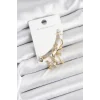 Pirinç Gold Renk Set Küpe