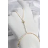 Pirinç Gold Renk Zirkon Taşlı Kutup Yıldızı Şahmeran