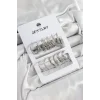 Pirinç Karışık Halka Model Gümüş Renk 6 Çift Kadın Küpe Set
