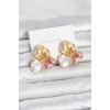 Pirinç Lotus Model Kadın Kolye