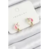 Pirinç Unıcorn Model Gold Renk Çocuk Küpe