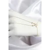 Pirinç Zirkon Taşlı Yıldız Model Gold Renk Şahmeran