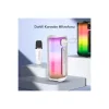 Pluse 5 Mikrofonlu Rgb Kablosuz Hoparlör - Siyah