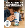 PMMA Optik Lensli Kompakt Taşınabilir Mikroskop Yeni Nesil