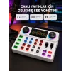 Podcast Karaoke ve Sosyal Medya Yayınları İçin Ses Kartı