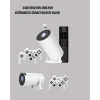 Portatif 4K Projeksiyon – 4.000 Uygulama, Kablosuz Yansıtma ve Bluetooth 5.0 Yeni Nesil