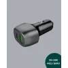Power Delivery Destekli 38W Araç Tipi Hızlı Şarj Cihazı