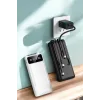 Powerbank 20.000 Mah Dijital Göstergeli LCD Ekran Uzun Pil Ömrü Yeni Nesil