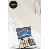 Powerbank Bluetooth Kulaklık Ve Akıllı Saat 7 Kordonlu Metal Kordon Plastik Kordon