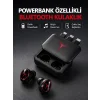 Powerbank Özellikli Bluetooth Kablosuz Kulaklık – Dokunmatik Kontrol, Uzun Pil Ömrü, Ergonomik Tasarım