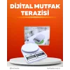Pratik ve Şık Tasarımıyla Dijital Mutfak Tartısı