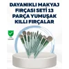 Profesyonel Kullanıma Uygun 13 Parça Makyaj Fırçası Takımı Fiber Kıllı
