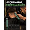 Profesyonel Salon Kalitesinde Saç ve Sakal Kesme Makinesi