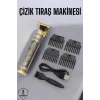 Profesyonel Şarjlı Saç ve Sakal Şekillendirici Çizik Tıraş Makinesi