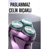 Profesyonel Şarjlı Saç ve Sakal Tıraş Makinesi Hassas Kesim