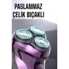Profesyonel Şarjlı Saç ve Sakal Tıraş Makinesi Hassas Kesim