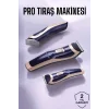 Profesyonel Şarjlı Saç ve Sakal Traş Makinesi Kolay Kullanım