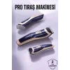 Profesyonel Şarjlı Saç ve Sakal Traş Makinesi Kolay Kullanım
