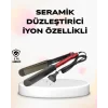 Profesyonel Titanyum Saç Düzleştirici – Ayarlanabilir Isı ve Hızlı Isınma Özellikli