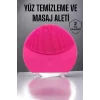 Profesyonel Yüz Temizleme Masaj Aleti Su Geçirmez, Kablosuz Şarj Özellikli Kolay Temizlenebilir