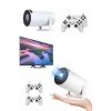 Projeksiyon Cihazı Video Oyun Konsolu Projektör Taşınabilir Ayaklı Çift Kollu 4K Çözünürlüklü