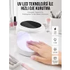 Protez Tırnak Kurutucu Kalıcı Oje Led Oje Kurutucu UV Işınlı Taşınabilir